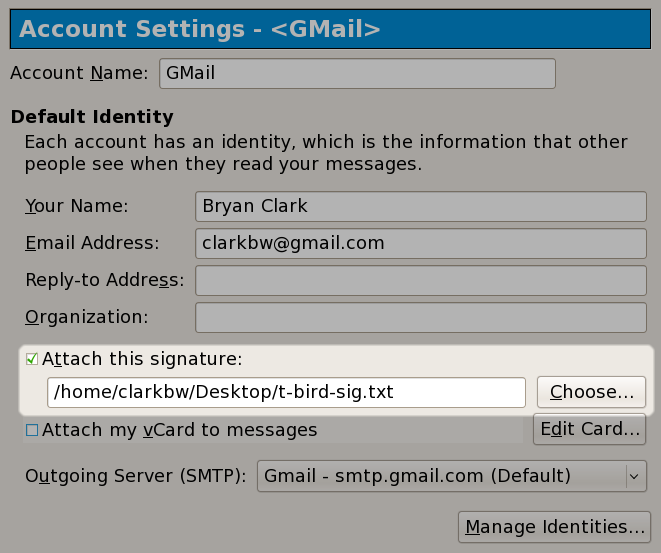 File:Thunderbird Account Settings with Signature Highlighted.png