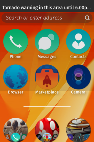 Minimized Attention Screen