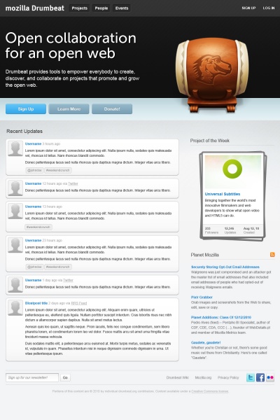 File:Drumbeat org homepage.jpg