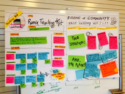 Teaching Kit v2.0 remix prototyping in progress.