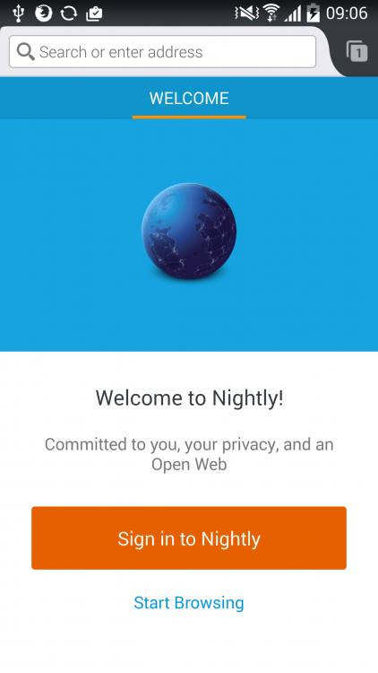 Onboarding screen v1.5