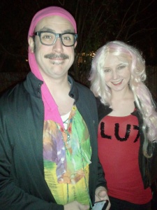 Tobias Funke and Lindsay Bluth