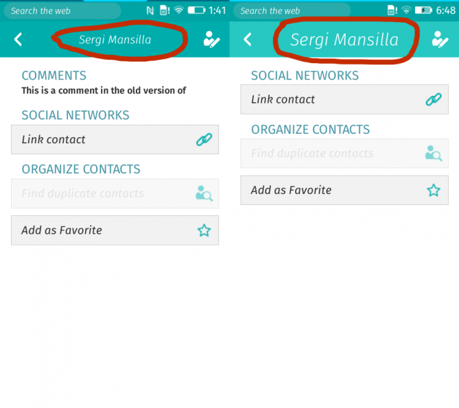Whitespace is now trimmed in names and doesn't cause text to shrink