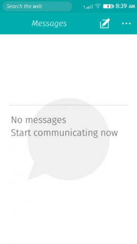 No messages