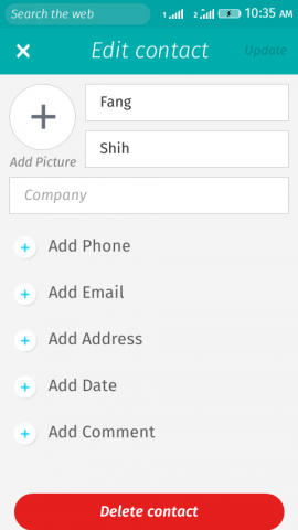 Form redesign