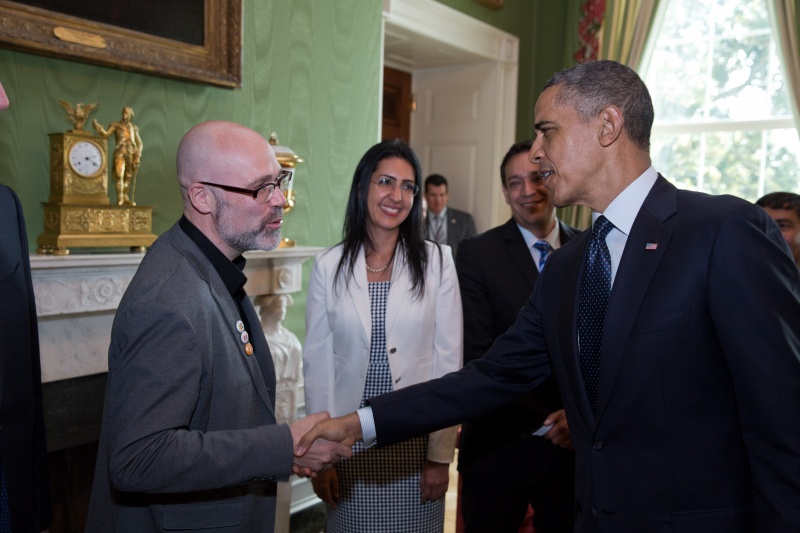 File:Mark Surman and Obama.jpg